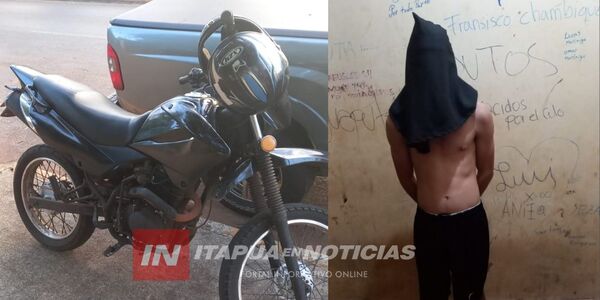 ENCARNACIÓN: CIVILES REDUJERON A UN SUJETO QUE INTENTABA HURTAR UNA MOTOCICLETA - Itapúa Noticias