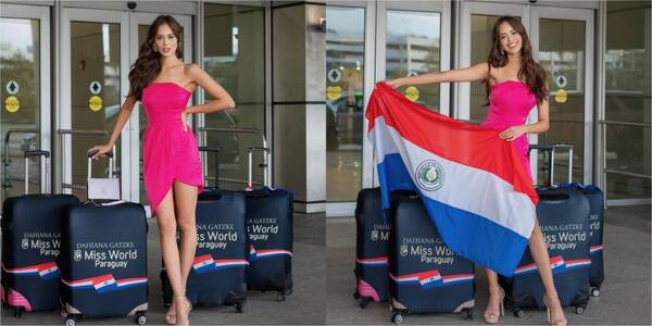 ¡Atendé lo que llevó en su maleta nuestra Miss Mundo Paraguay!
