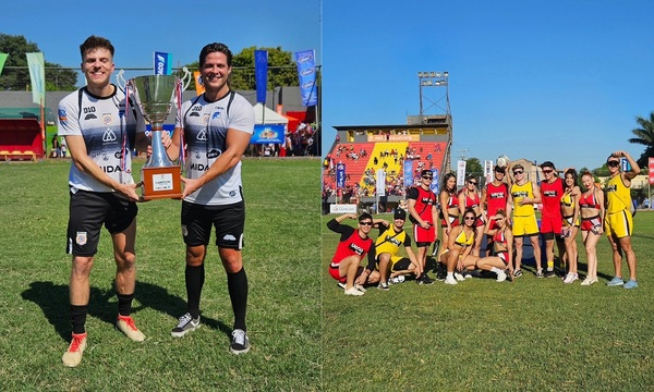 Dani Willigs y Leo Rivas alzaron la copa de campeón | Telefuturo