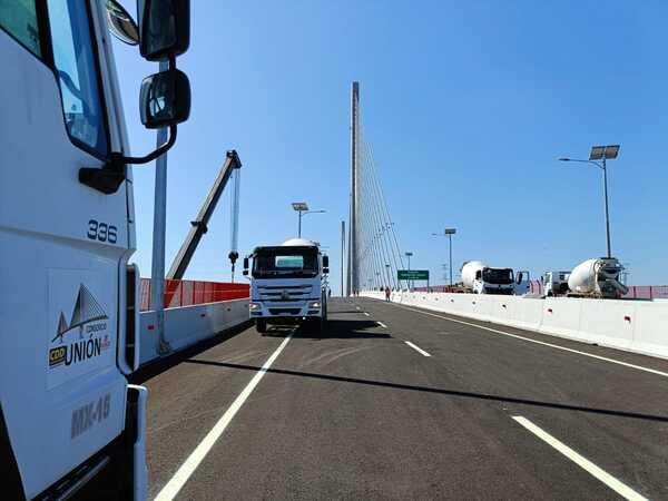 Últimas pruebas concluidas: Puente Héroes del Chaco listo para su habilitación el 1 de marzo