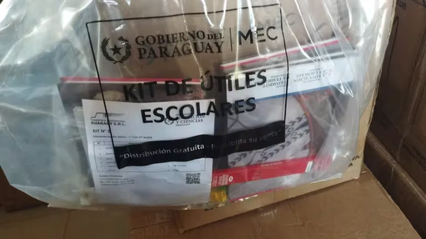 MEC: Reconocen que aún falta optimizar kits escolares