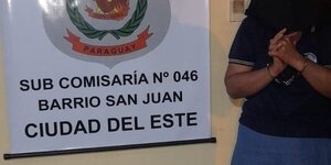 Fue descubierta ‘in fraganti’ robando en un auto: atrapan a tortolera en CDE