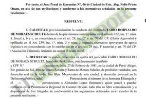 Prisión preventiva para “Gordinho”, presunto cabecilla del mega robo a cambistas 