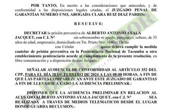 Dictan prisión preventiva para imputado por millonaria evasión de impuestos