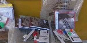 Detienen a dos personas por robo de kits escolares en Capiatá