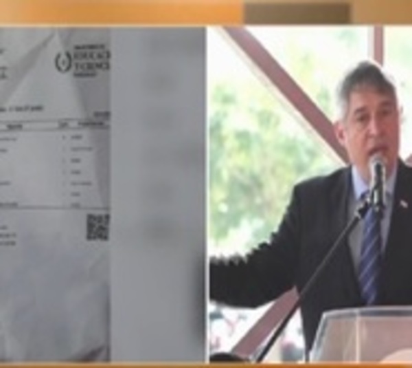 Ministro de Educación dice que no hacen entrega de una librería - Paraguay.com