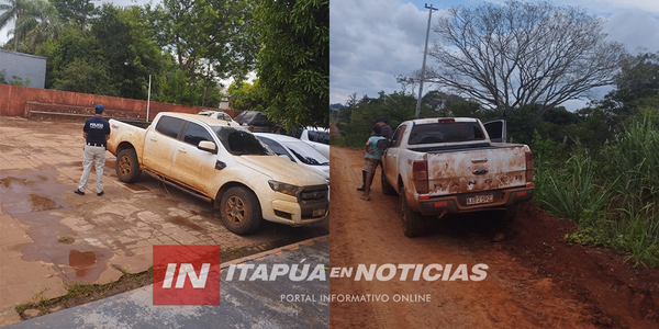EN CARMEN DEL PARANÁ INCAUTARON CAMIONETA CON PATENTE DE OTRO VEHÍCULO - Itapúa Noticias