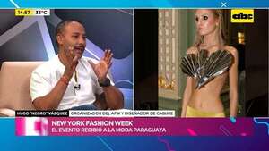 Video: Asunción Fashion Week presente en el New York  - Ensiestados - ABC Color