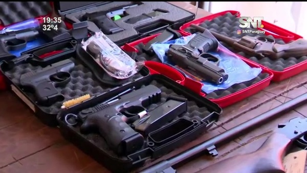Incautaron armas y municiones - SNT