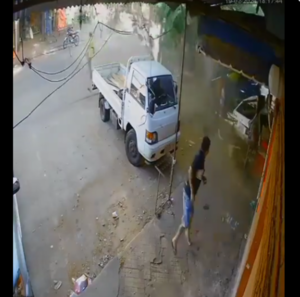(VIDEO). Tremendo accidente deja varios lesionados en Itá