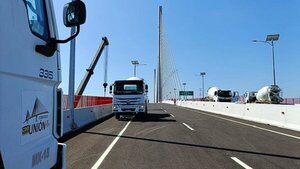 Concluyeron últimas pruebas en el Puente Héroes del Chaco