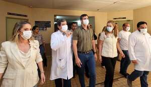 Peña observa gran deterioro del Hospital Nacional de Itauguá - Política - ABC Color
