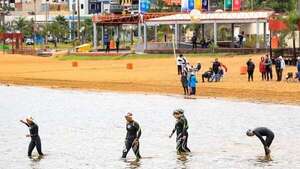Juegos Nacionales de Playa en arenas de Encarnación - Polideportivo - ABC Color