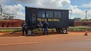 HABILITARON CASETA POLICIAL EN NARANJITO - Itapúa Noticias