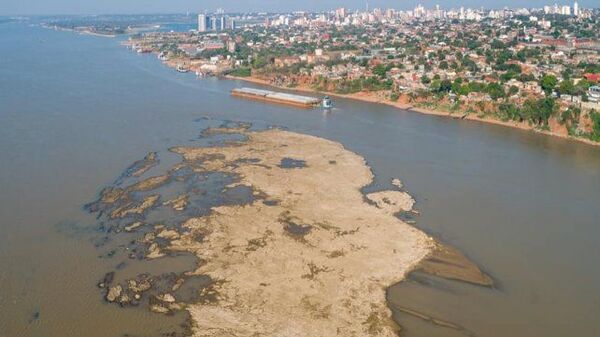 Esperan que bajante del río Paraguay alcance niveles más críticos | 1000 Noticias