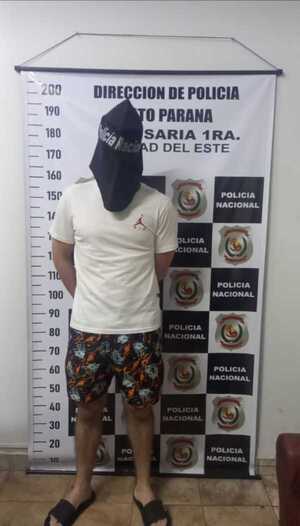 SUS REALES ERAN FALSOS Y QUEDÓ DETENIDO UN RAPAI