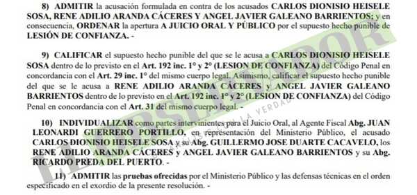 Indemnizaciones irregulares para línea de 500 kv llevan a Carlos Heisele a juicio oral