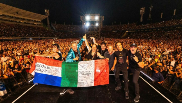 ¡Maná donará parte del platal que ganó en su show en Paraguay!