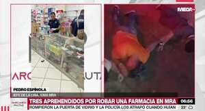 Detienen a atracadores de farmacias, que realizaron dos golpes en pocas horas - Megacadena - Diario Digital
