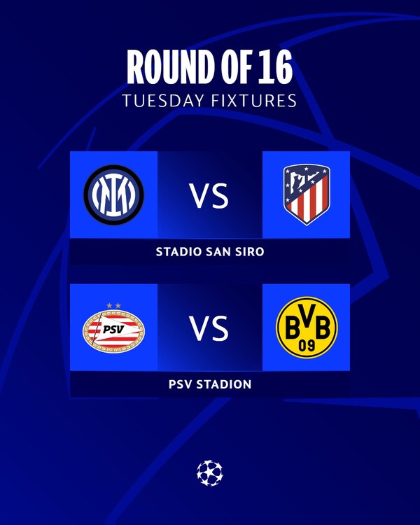 Prosiguen los octavos de final de la UEFA Champions League | 1000 Noticias