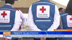 Estados Unidos realiza donación a Colombia para combatir incendios