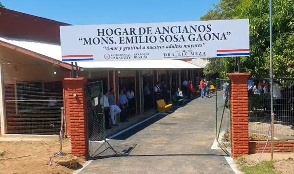 Habilitan mejoras en Hogar de Ancianos y anuncian construcción de Centro Día para Adultos Mayores