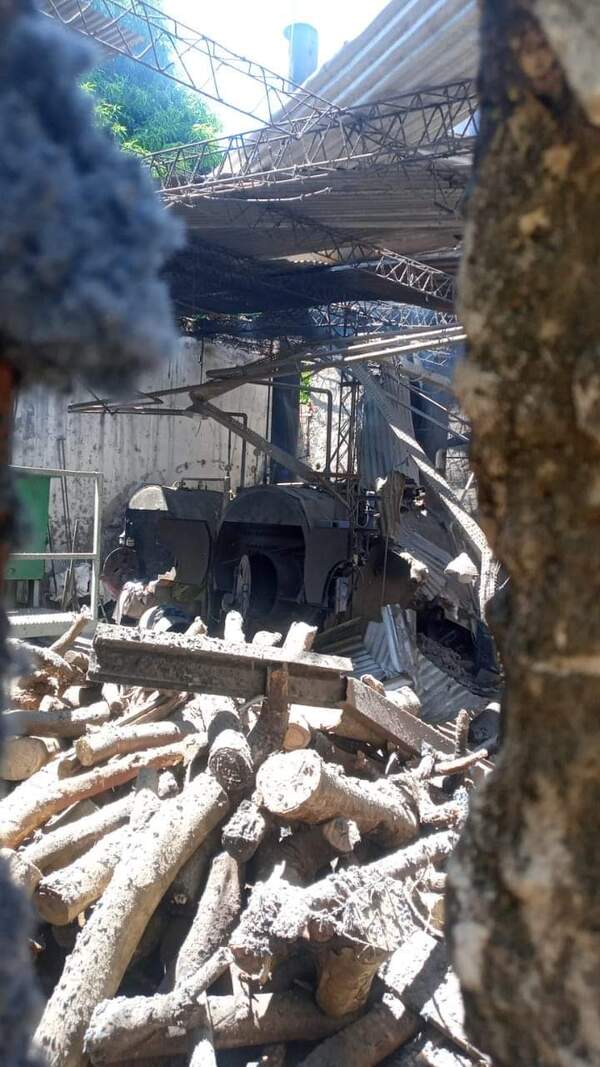 Explosión en una fábrica en Lambaré - La Tribuna