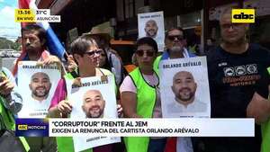 “Corruptour” frente al JEM: exigen la renuncia del cartista Orlando Arévalo - ABC Noticias - ABC Color