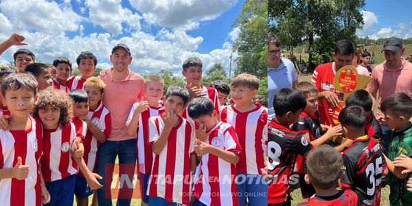 CON ÉXITO SE CERRÓ EL CAMPEONATO DE ESCUELAS DE FÚTBOL DE CAMBYRETÁ - Itapúa Noticias