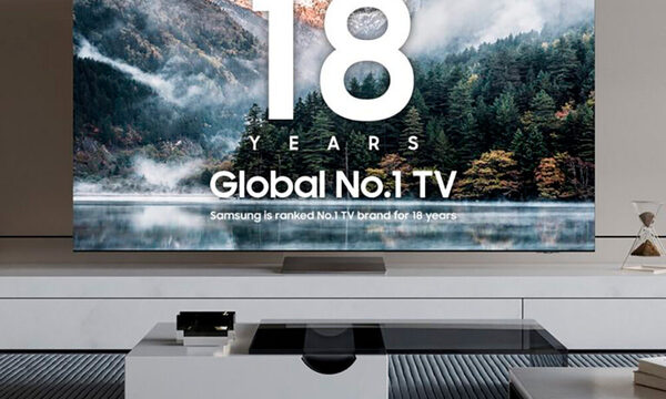 Samsung Electronics continúa reinando durante 18 años consecutivos como líder mundial del mercado de televisores