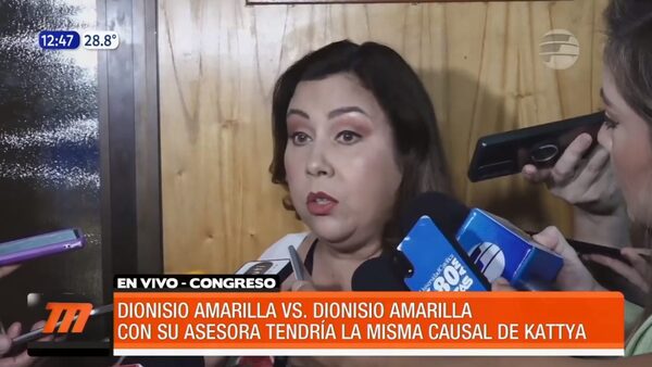 Asesora de Dionisio Amarilla hace radio en horario laboral | Telefuturo