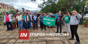 PRODUCTORES DEL NORDESTE DE ITAPÚA SE ADHIRIERON A MANIFESTACIONES A NIVEL NACIONAL - Itapúa Noticias