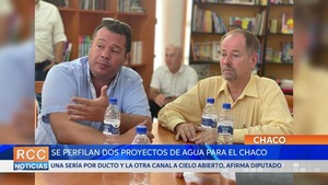 Se perfilan dos ambiciosos proyectos de agua para el Chaco, afirma diputado