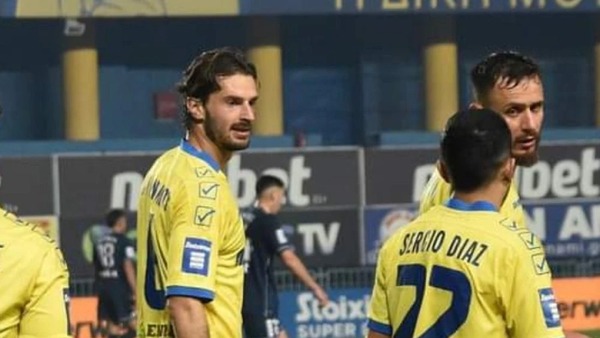 Sergio Díaz marcó su primer gol de Grecia | 1000 Noticias