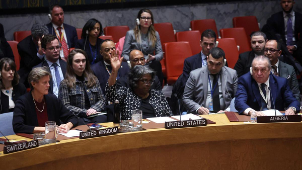 EEUU vetó una propuesta de alto al fuego en Gaza en el Consejo de Seguridad de la ONU - Megacadena - Diario Digital