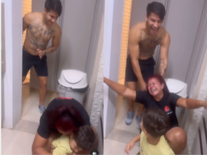 (VIDEO). ¡Ambeña! Tito Torres jugando a las escondidas con su hijito