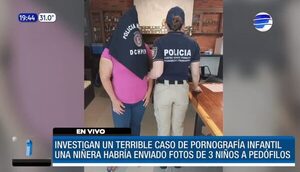 ¡Terrible! Investigan a niñera por presunta pornografía infantil | Telefuturo
