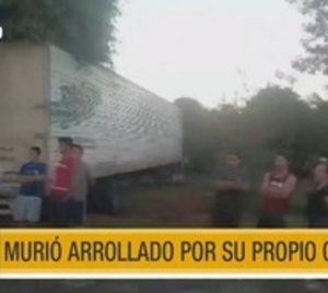 Hombre muere atropellado por su propio camión en Itacurubí - Paraguay.com