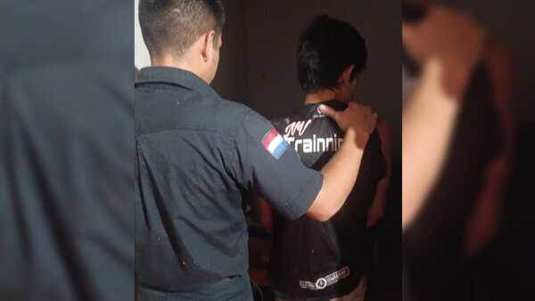 Joven arrojó un ladrillo a motociclistas y agredió a su tía en Cambyretá
