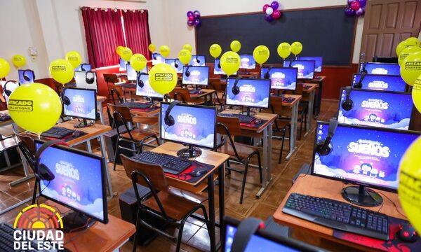 Intendente Prieto destaca aporte de Mega Electrónicos a la educación en C. del Este – Diario TNPRESS