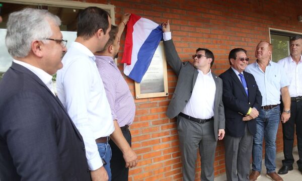 La DNIT inauguró obras en Encarnación para agilizar y bajar costos del comercio internacional