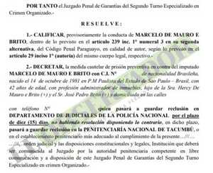 Envían a prisión a supuesto colaborador logístico del PCC