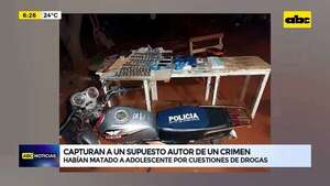 Video: Capturan a un supuesto autor de un crimen - ABC Noticias - ABC Color