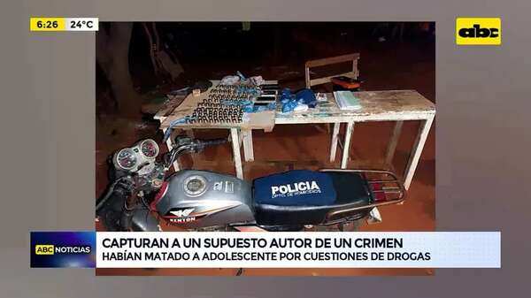 Video: Capturan a un supuesto autor de un crimen - ABC Noticias - ABC Color