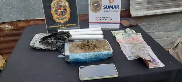 Microtráfico: detienen a un hombre denunciado por distribuir marihuana a menores de edad - Nacionales - ABC Color