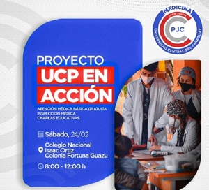 Proyecto UCP en Acción 2024 arranca este sábado 24