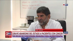 Salud tiene un solo técnico para reparar campana de quimio del Incan - Noticias Paraguay