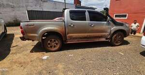 Recuperan en Ciudad del Este camioneta robada en Brasil - ABC en el Este - ABC Color