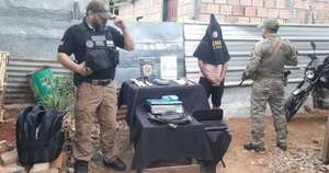 Diario HOY | SENAD allana vivienda y detiene a vendedor de drogas en Asunción