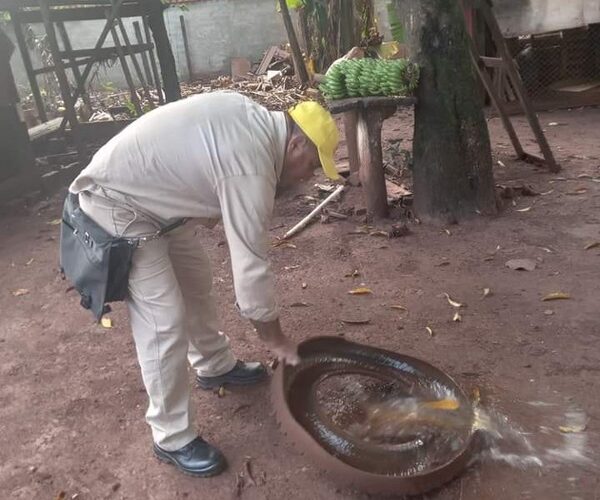 Se realiza Minga Ambiental, impulsada por la USF Libertador de Presidente Franco